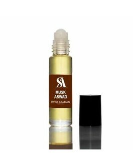 Musk Aswad (Black Musk) Perfume Oil – Woody, Amber Perfume by Swiss Arabian 10ml